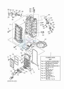 F350AETU drawing CYLINDER--CRANKCASE-1