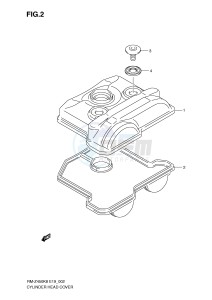 RM-Z450 (E19) drawing CYLINDER HEAD COVER