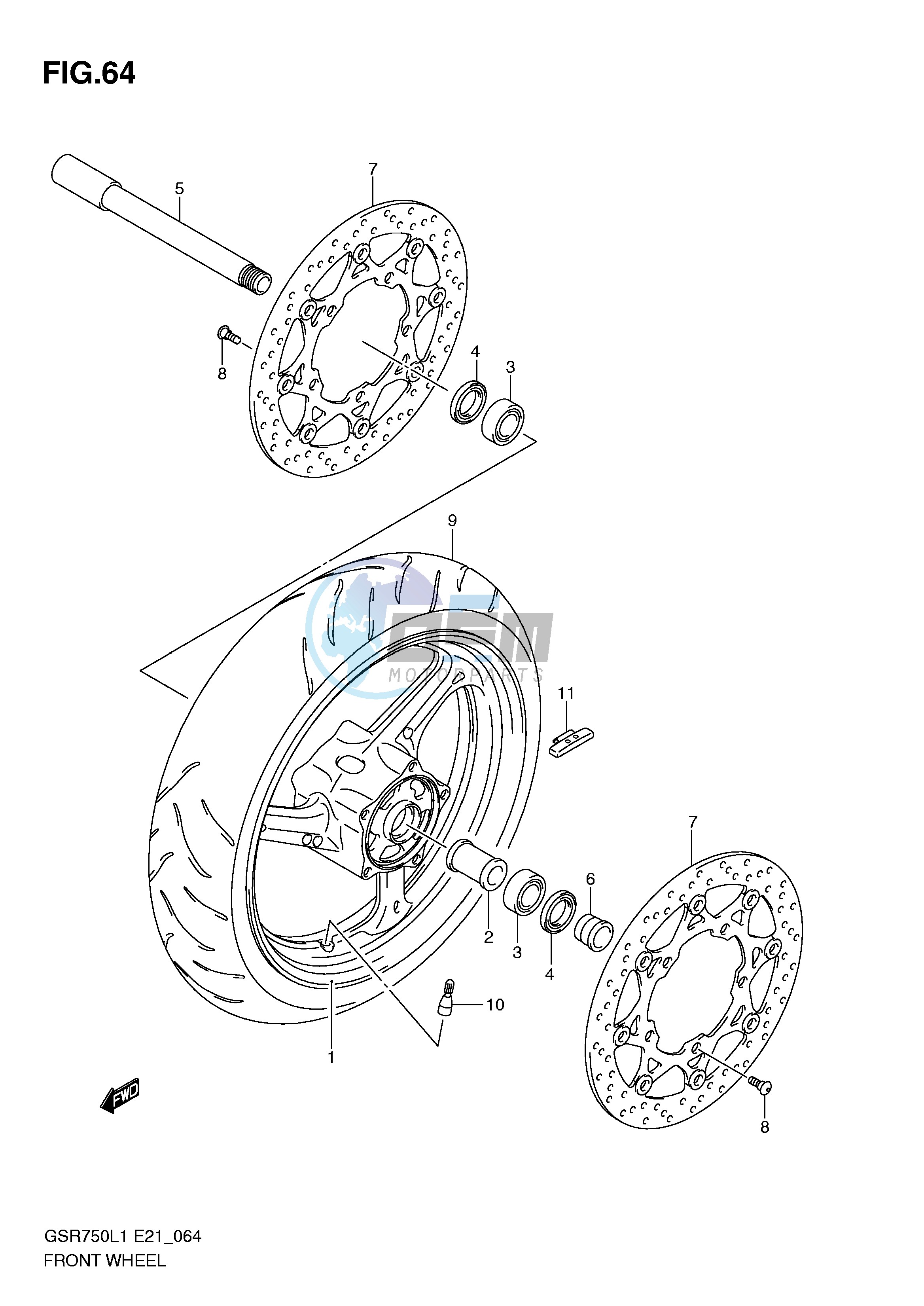 FRONT WHEEL