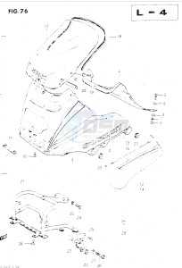 GSX500E (E39) drawing COWLING (GSX500ESF)