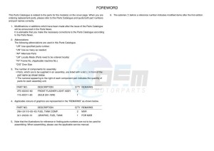 YZ250 (B9U6) drawing Infopage-3