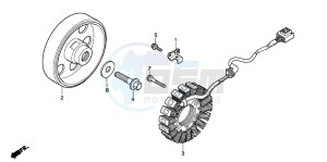 CBF1000S drawing GENERATOR