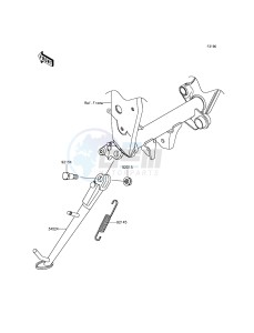 Z800_ABS ZR800DEF UF (UK FA) XX (EU ME A(FRICA) drawing Stand(s)