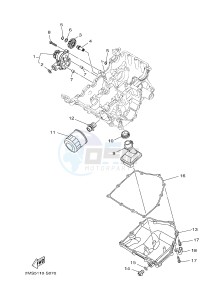 YZF-R25A 249 (BS82) drawing OIL PUMP