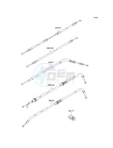 ZR 750 L [Z750 EU] (L7F-L8F) L7F drawing CABLES