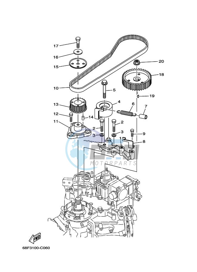 FUEL-PUMP-DRIVE-GEAR