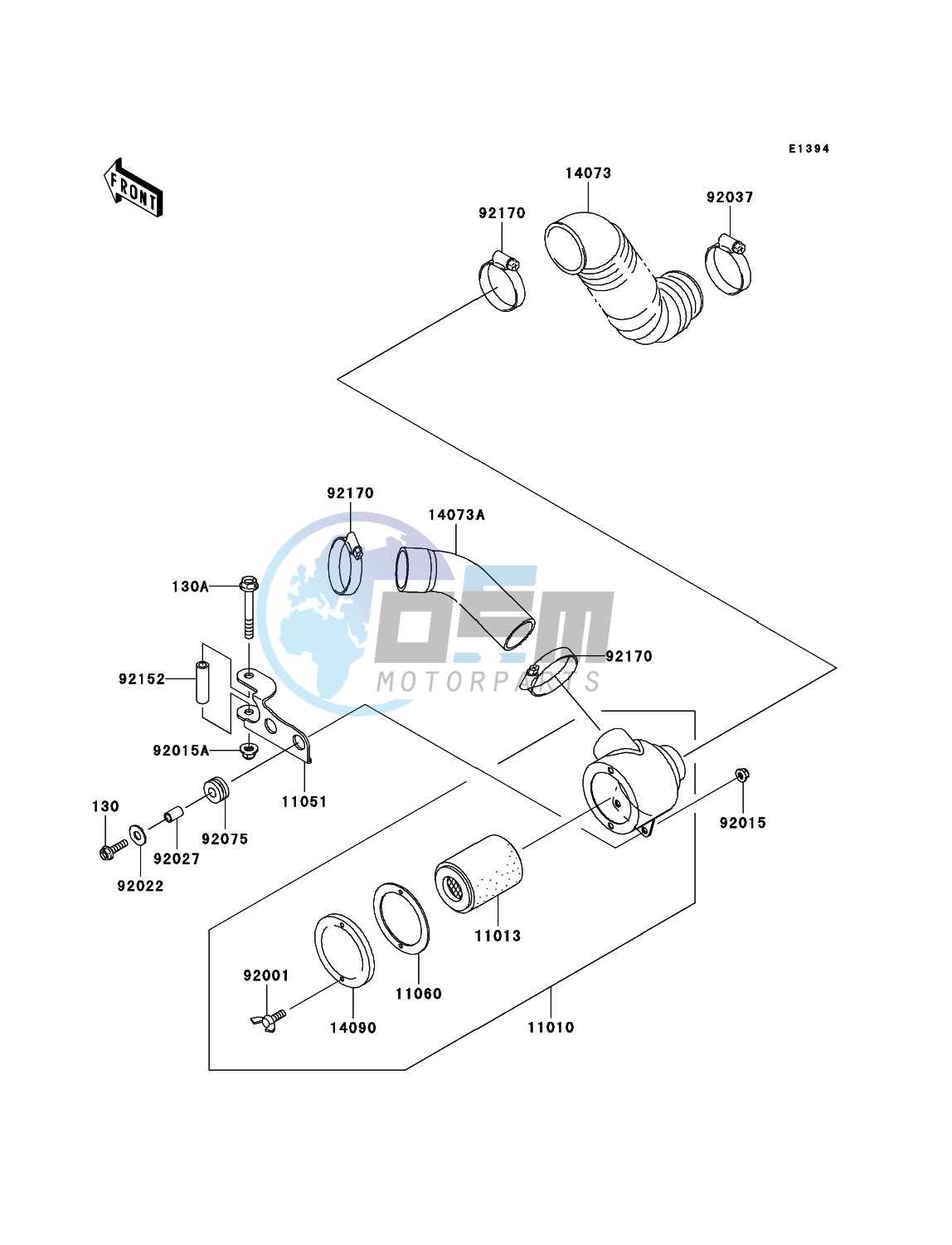 Air Cleaner-Belt Converter