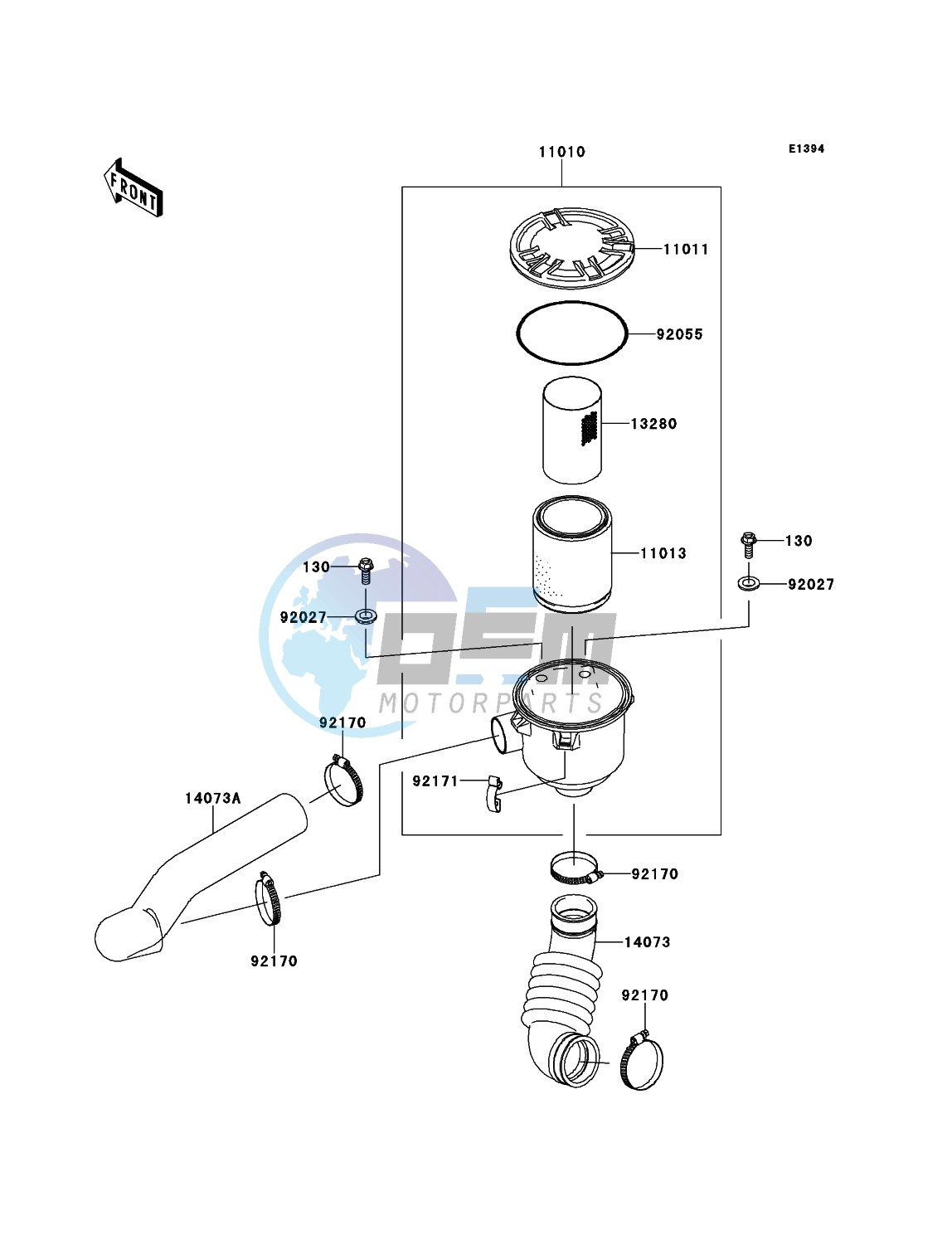 Air Cleaner-Belt Converter