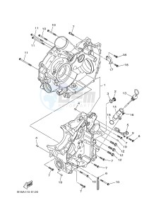 YFM700FWBD YFM70KPXJ KODIAK 700 EPS (B32G) drawing CRANKCASE