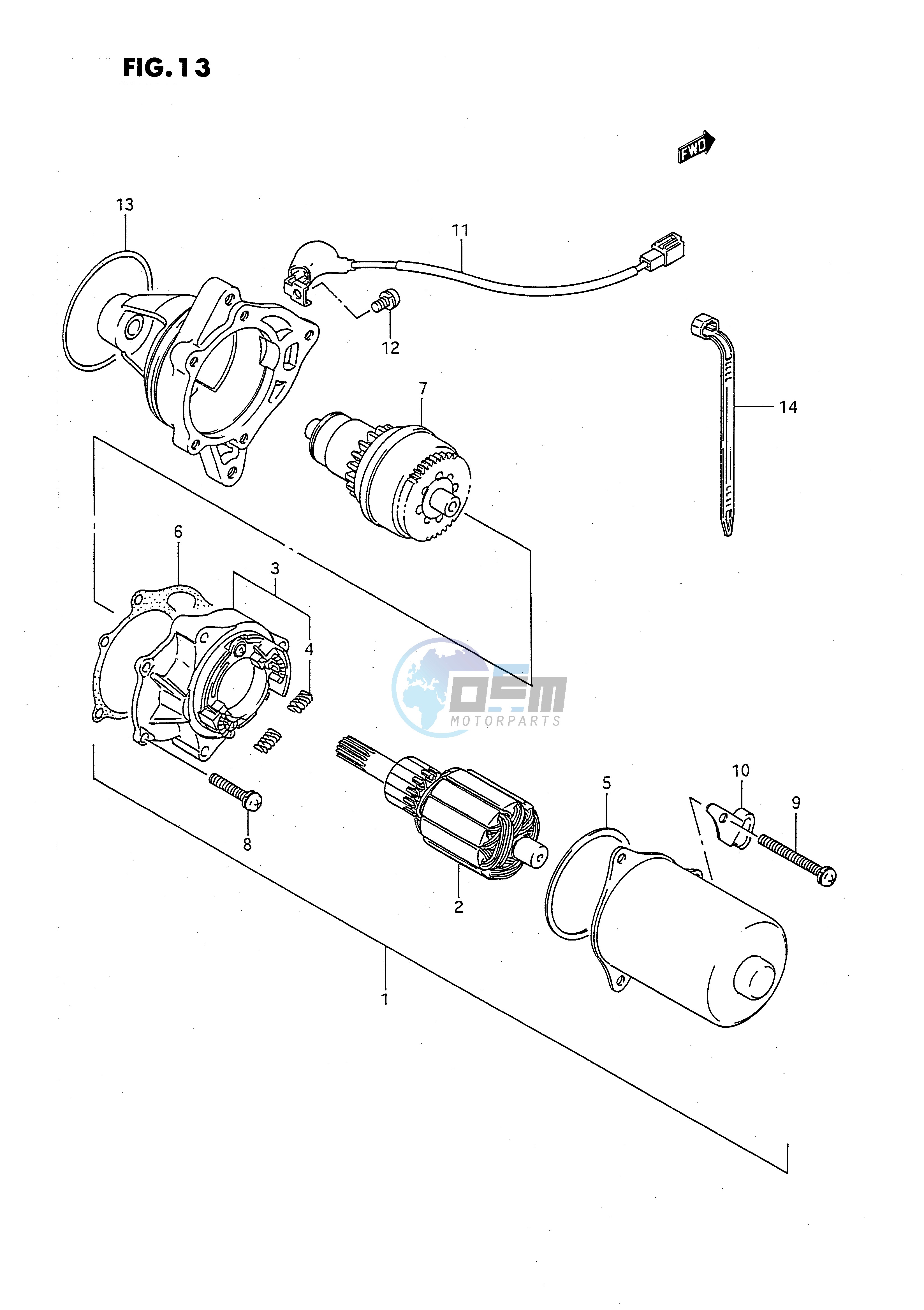 STARTING MOTOR