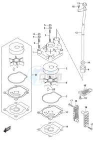 DF 40A drawing Water Pump