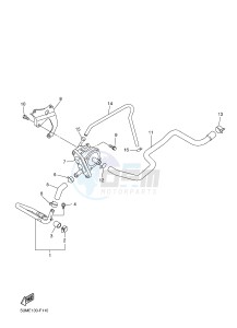 YZF-R6 600 R6 (1HCA 1HCB 1HCC) drawing AIR INDUCTION SYSTEM