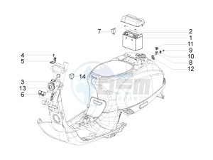 S 150 4T 2V E3 Taiwan drawing Control switches - Battery - Horn