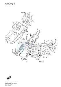 GSX-R1000 EU drawing REAR FENDER