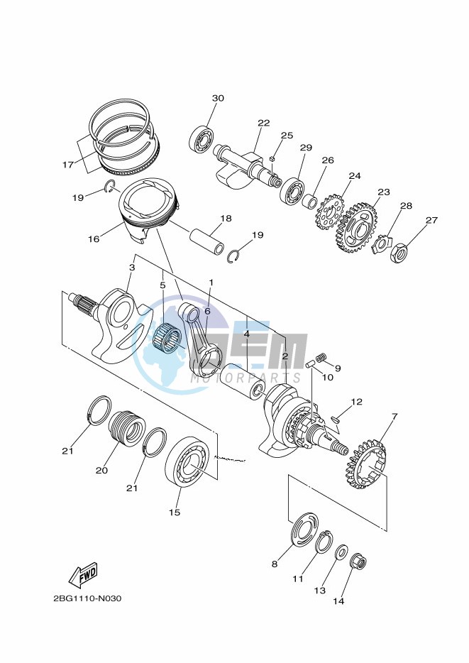 CRANKSHAFT & PISTON