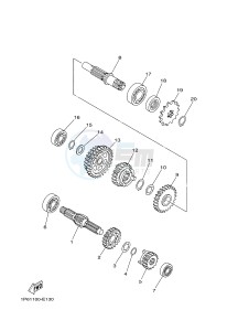 TT-R50 TT-R50E (2CJJ 2CJK 2CJL) drawing TRANSMISSION