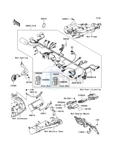 Z1000 ZR1000B7F FR GB XX (EU ME A(FRICA) drawing Chassis Electrical Equipment