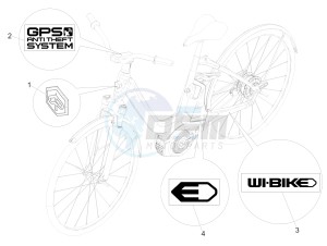 Wi-Bike Uni Deore Comfort 2016-2017 (EMEA) drawing Plates - Emblems