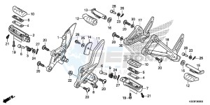 CBR300RAF CBR300RA Europe Direct - (ED) drawing STEP