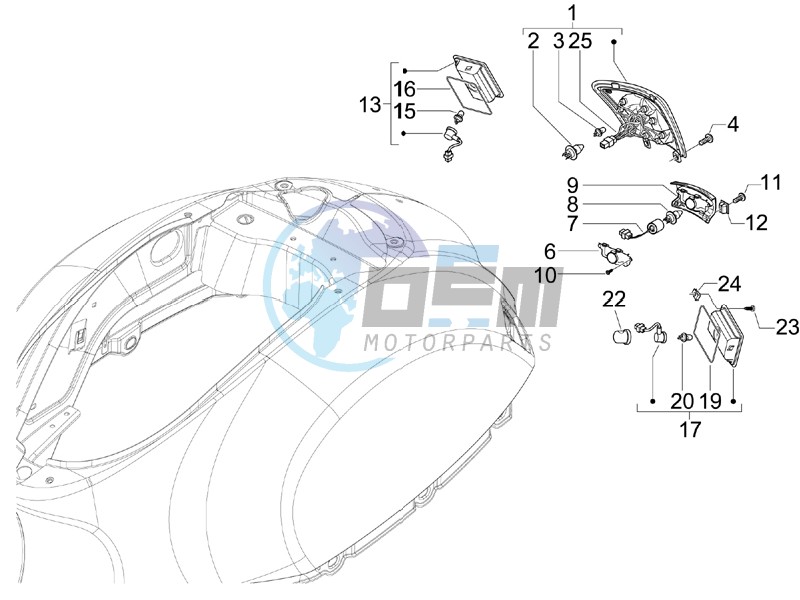 Tail light - Turn signal lamps