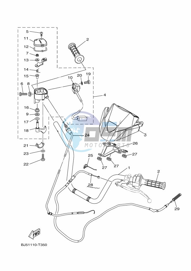 STEERING HANDLE & CABLE