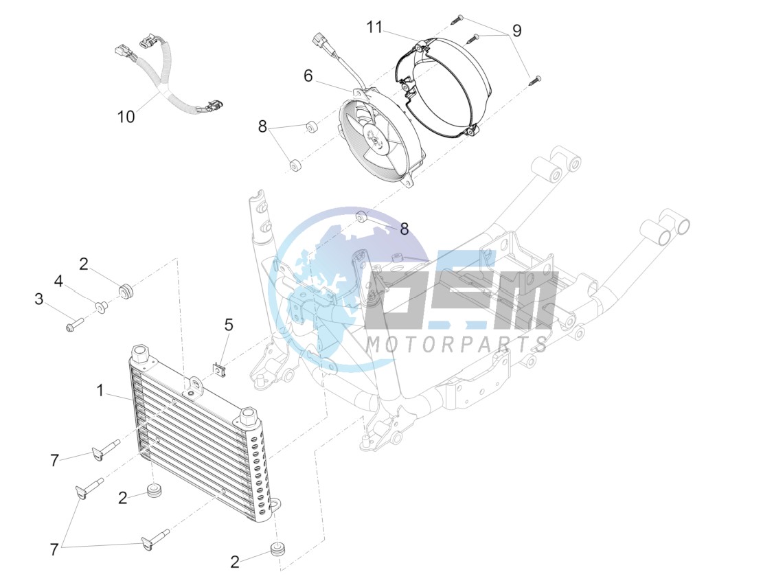 Oil radiator