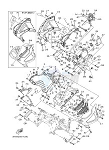 XT1200ZE SUPER TENERE ABS (2KB1 2KB2) drawing COWLING