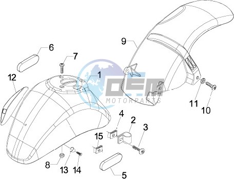 Wheel housing - Mudguard