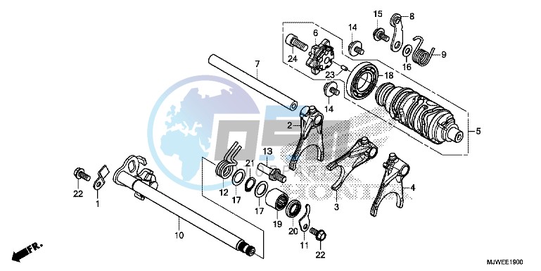 GEARSHIFT DRUM