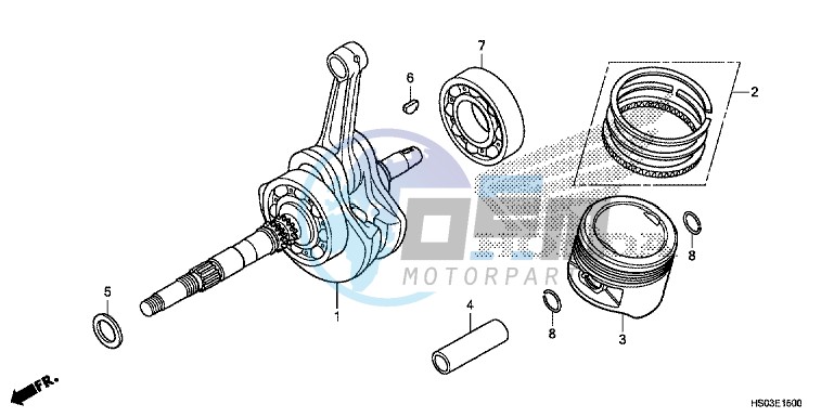 CRANKSHAFT/PISTON