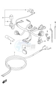 DF 9.9A drawing Harness w/Remote Control