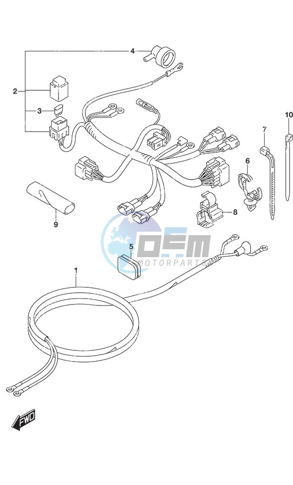 Harness w/Remote Control