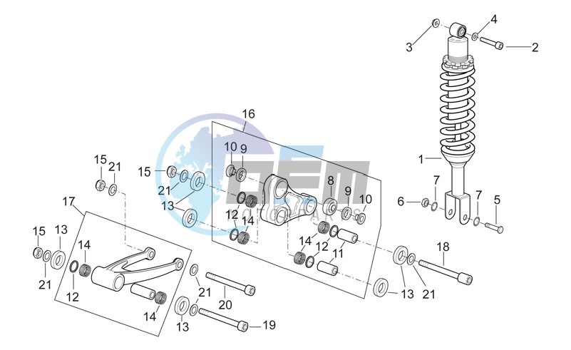 Rear Shock absorber