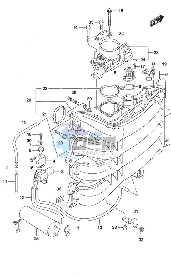 Intake Manifold/Throttle Body