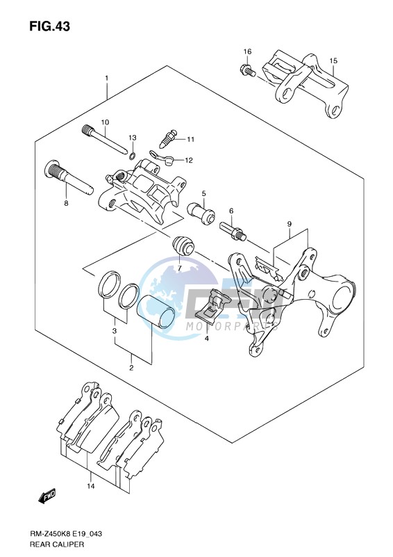 REAR CALIPER