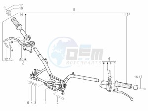 MP3 300 YOUrban ERL drawing Handlebars - Master cil