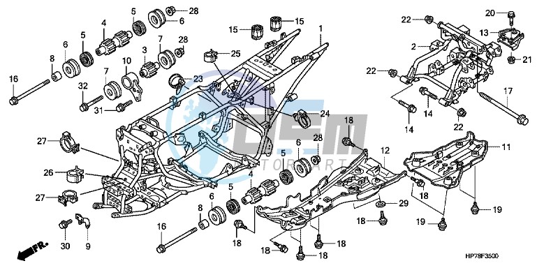 FRAME BODY