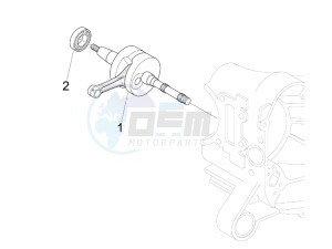 LX 50 4T USA drawing Crankshaft