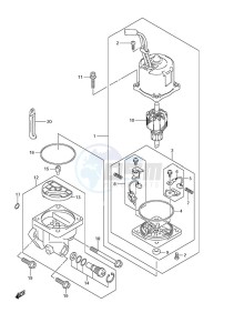 DF 175 drawing PTT Motor