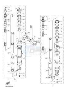 FJR1300A FJR1300-A FJR1300A ABS (B881) drawing FRONT FORK