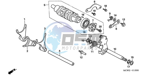 GEARSHIFT DRUM