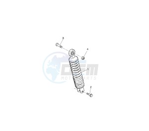 YQ AEROX 50 drawing REAR SHOCK ABSORBER