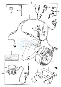 LT-F250 1997 drawing COOLING FAN (OPTIONAL)