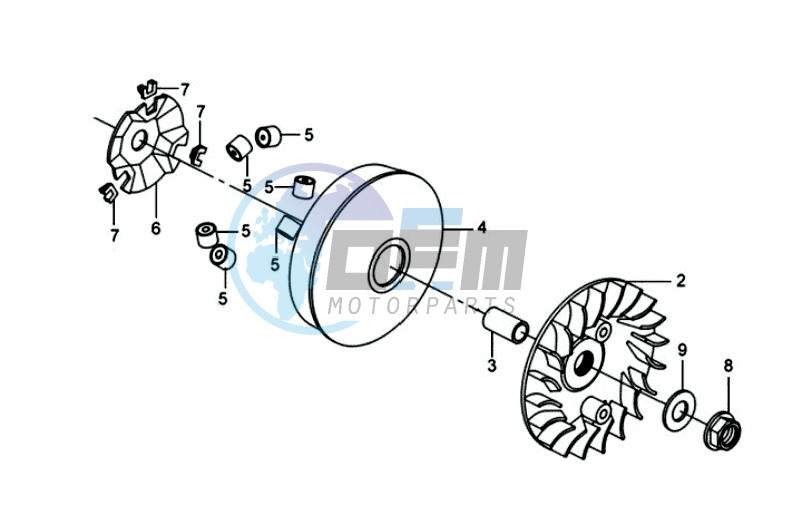 CLUTCH / V BELT