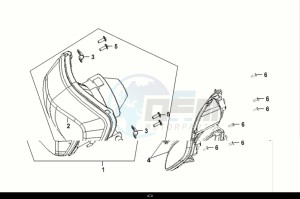 SYMPHONY CARGO 50 (AY05W9-EU) (E5) (M1) drawing HEAD LIGHT