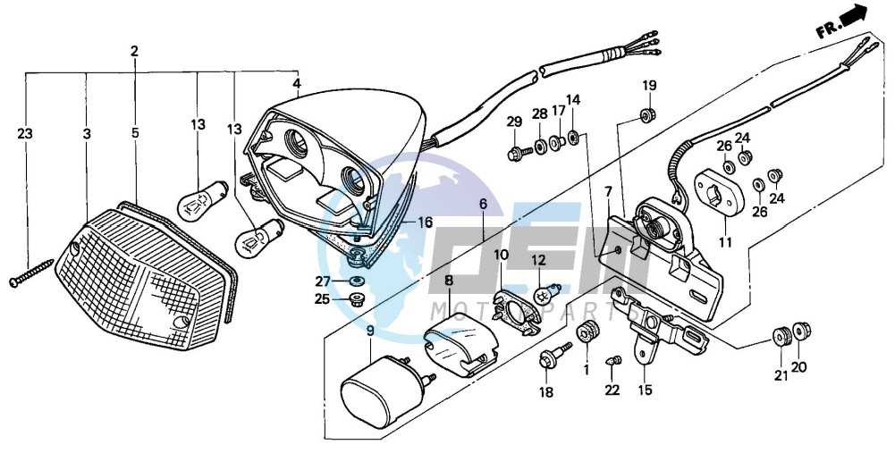 TAILLIGHT (NV400C/600C)