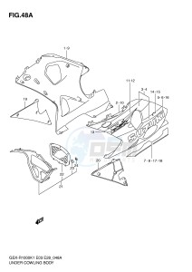 GSX-R1000 (E3-E28) drawing UNDER BOWLING (GSX-R1000K2)