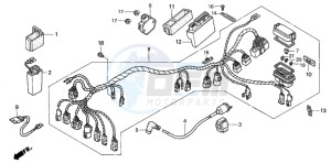 TRX350TM RANCHER drawing WIRE HARNESS