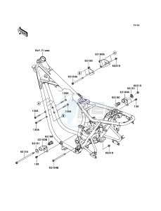 W800 EJ800ABF GB XX (EU ME A(FRICA) drawing Engine Mount