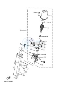 F60AETL drawing POWER-TILT-ASSEMBLY-2